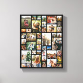 カスタム42フォトコラージュ キャンバスプリント (正面)