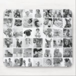 カスタム42枚モダン家族とペットの思い出 マウスパッド<br><div class="desc">ペットカスタム犬、猫、または鳥、家族や友人の写真をフレームに追加シンプルする</div>