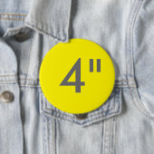 カスタム4"インチの巨大な円形のバッジのブランクのテンプレート 缶バッジ (インサイチュ)