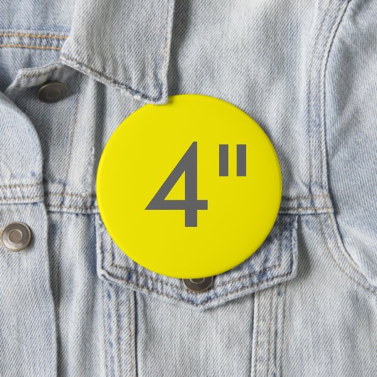 カスタム4"インチの巨大な円形のバッジのブランクのテンプレート 缶バッジ (インサイチュ)