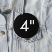 カスタム4"インチの巨大な円形のバッジのブランクのテンプレート 缶バッジ (インサイチュ)