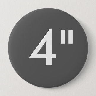 カスタム4"インチ巨大な円形ボタンのブランクのテンプレート 缶バッジ