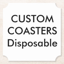 カスタム4"チケットの使い捨て可能なパーティーのコースター