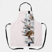 カスタム4 Instagramフォトコラージフィルムストリップ エプロン (正面)