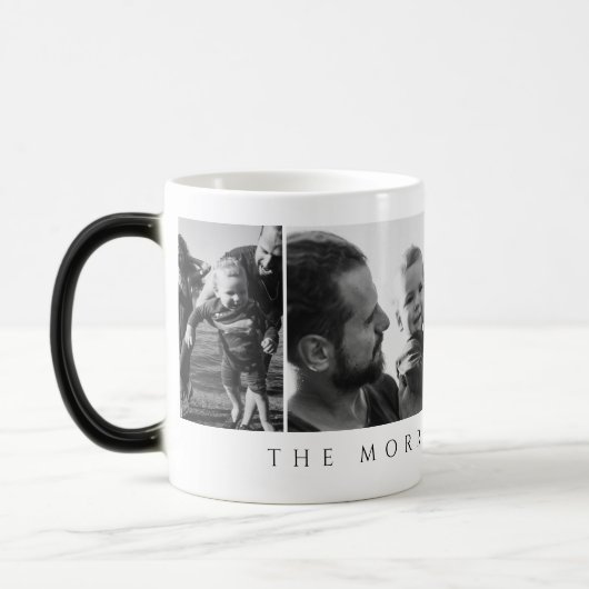カスタム4 Instagramフォトコラージュ モーフィングマグカップ (左)