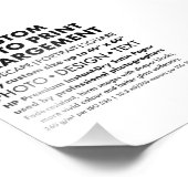 カスタム4"x6"ポートレート写真の拡大プリント フォトプリント            (角)