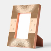 カスタム4" x 6"ポートレート、FrameStyle：ナチュラル レーザー彫刻フレーム (左)