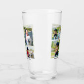 カスタム5の写真の記念品のコラージュ タンブラーグラス (左)