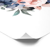 カスタム5フォトコラージュフローラフレームプリント フォトプリント            (角)