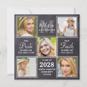 カスタム5写真部卒業 案内状 (正面)