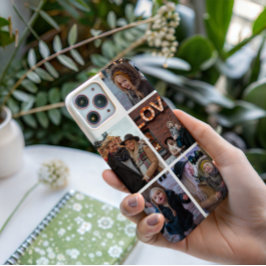 カスタム5枚の写真を追加 iPhone 16 PRO MAXケース