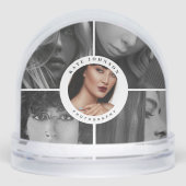 カスタム5枚の写真コラージュのビジネスロゴクリスマス (正面)