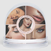 カスタム5枚の写真コラージュ・ビジネス・クリスマス (正面)