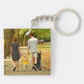 カスタム5枚アクリル酸キーチェーン キーホルダー (裏面)