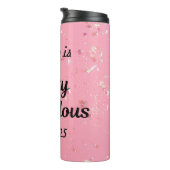 カスタム50と素晴らしいハッピー50の誕生日 タンブラー (回転右)