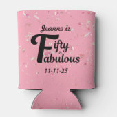 カスタム50と素晴らしいハッピー50の誕生日 缶クーラー (裏面)