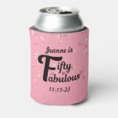カスタム50と素晴らしいハッピー50の誕生日 缶クーラー (缶裏面)