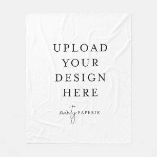 カスタム50インチx 60インチフリースブランケット、中 フリースブランケット