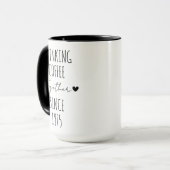 カスタム50周年記念プレゼント マグカップ (正面左)