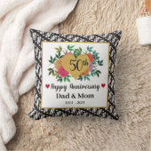 カスタム50周年記念ヴィンテージジャワ民族ろうけつ染め クッション (ブランケット)