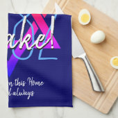 カスタム5782ヘブライ新年 キッチンタオル (四つ折り)