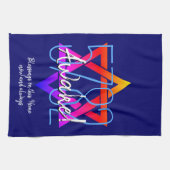 カスタム5782ヘブライ新年 キッチンタオル (横)