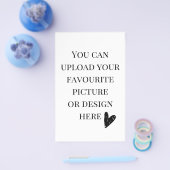 カスタム5.5インチx 8.5インチ チラシ (シングル)