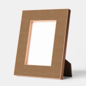 カスタム5" x 7"ポートレート、FrameStyle：ナチュラル レーザー彫刻フレーム (左)