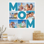 カスタム6お母さん用写真集 – モダン Office Art ポスター (キッチン)