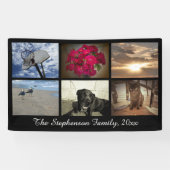 カスタム6の写真のコラージュの横の写真 横断幕 (横)