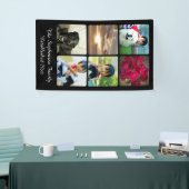 カスタム6の写真のコラージュの縦のモザイク写真 横断幕 (トレードショー)