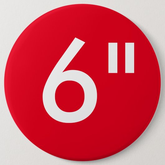 カスタム6インチ巨大丸形バッジ空白のテンプレート 缶バッジ (正面)