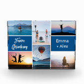 カスタム6フォトコラージブロック – 冒険と旅行 フォトブロック (正面)