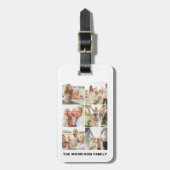 カスタム6写真の名前 ラゲッジタグ (正面縦)