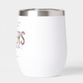 カスタム60モダン番目誕生日レオパードタイポグラフィ (背面)