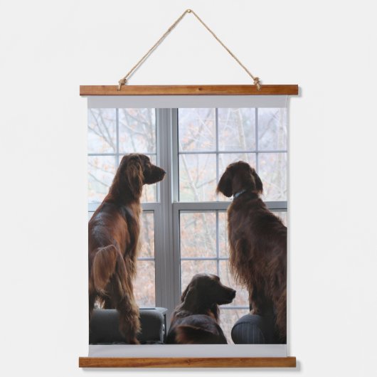 カスタム66 cm x 91.4 cm垂直(ポートレート)、1つのPa 吊り下げ型タペストリー (正面)