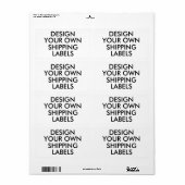 カスタム6973パーソナライズされた出荷ラベル ラベル (フルシート)