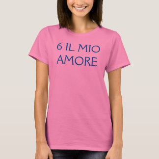カスタム6 私の愛する人Tシャツ レディースベーシック Tシャツ