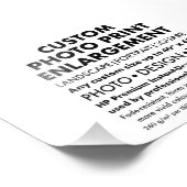 カスタム6"x4"横長写真の拡大プリント フォトプリント (角)