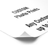 カスタム6" x 4"フォトプリントUSフレームサイズ) フォトプリント (角)