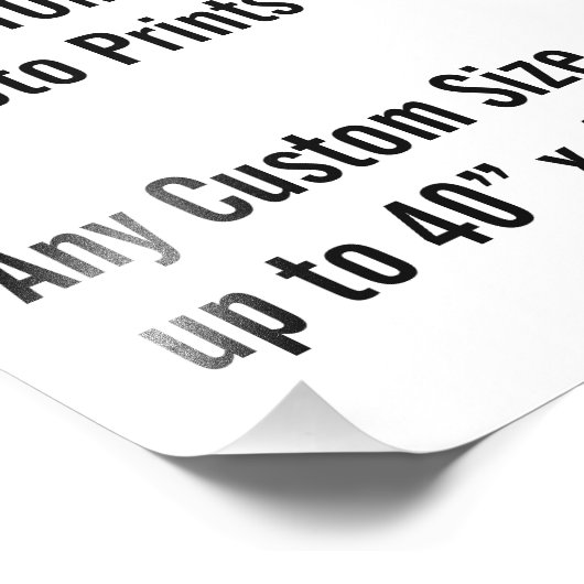 カスタム6" x 8"フォトプリント(または任意のカスタムサイズ) フォトプリント            (角)