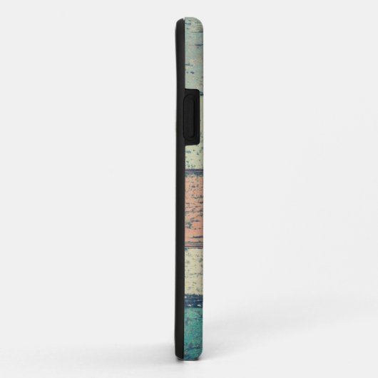 カスタム7フォトコラージュヴィンテージウッドプランクストレンディー Case-Mate iPhoneケース (裏面/右)