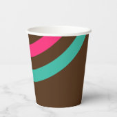 カスタム70のレトロディスコ誕生日ブギーグルービー 紙コップ (裏面)