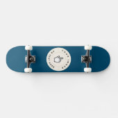 カスタム7 7/8"スケートボードデッキトラックとホイール スケートボード (横)