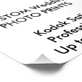 カスタム7" x 5"フォトプリント、拡大 フォトプリント            (角)