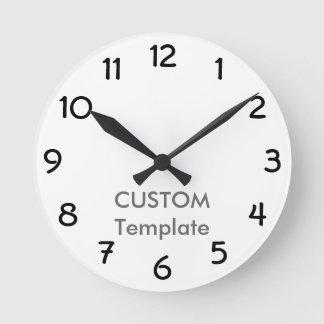 カスタム8インチラウンドウォールクロックGARGOYLE B. ラウンド壁時計