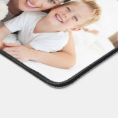 カスタム8フォトコラージブラック デスクマット (コーナー)