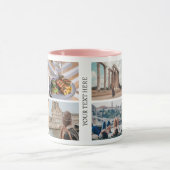 カスタム8フォトコラージュキープサケ マグカップ (中央)