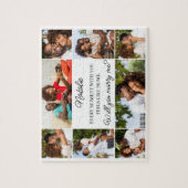 カスタム8写真コラージュ私の提案と結婚する ジグソーパズル (縦)