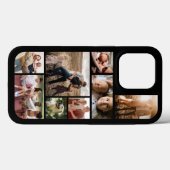 カスタム8枚フォトコラージュ Case-Mate iPhoneケース (裏面 (横))